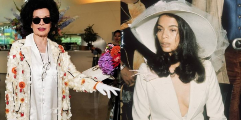 Bianca Jagger Wedding Suit